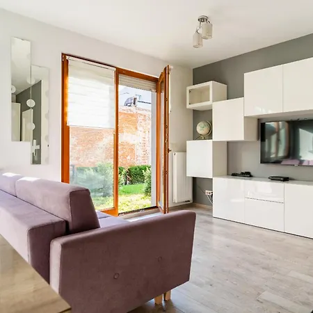 Апартаменты Apartament Studio Bema - Blisko Centrum Z Ogrodkiem